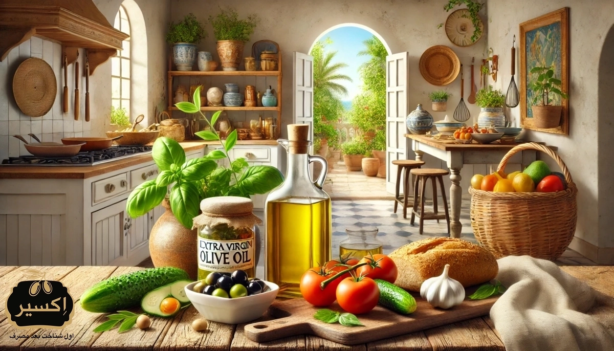 غذاهای مدیترانه‌ای با روغن زیتون + تاریخچه، خواص و 4 دستور پخت سالم